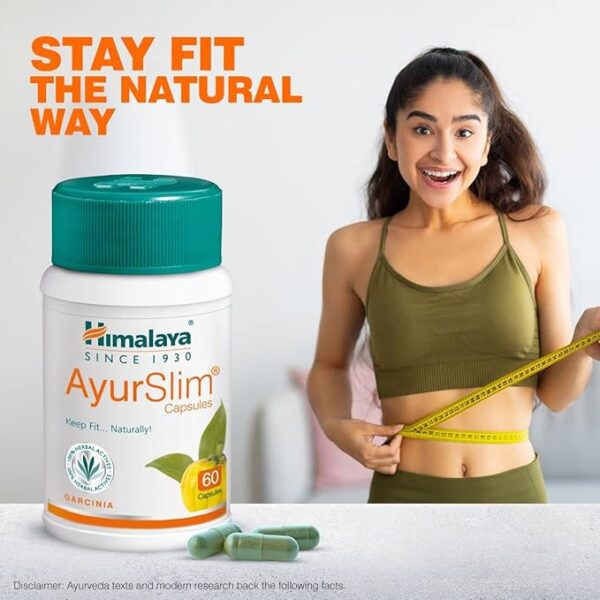 Himalaya Wellness AyurSlim Capsules Weight Management -Pack of 180 Capsules - Image 3