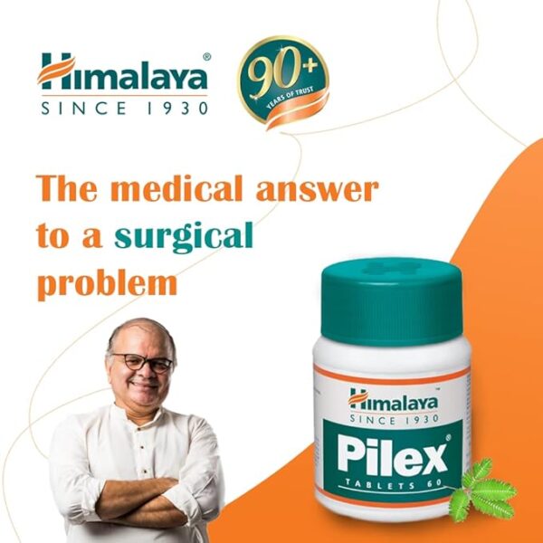 Himalaya Wellness | Pilex Tablet | Piles Treatment | Trusted Piles Treatment|60 Tablets - Image 4