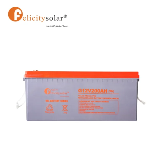 200AH 12V Gel Battery Deep Cycle for Storage Energy Home System - Image 3